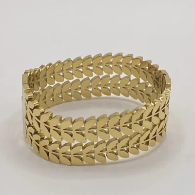 Bracelet de luxe pour femmes, chaîne à la mode, en acier inoxydable, couleur or